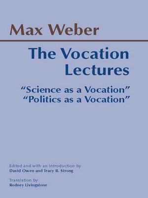 cover image of The Vocation Lectures
